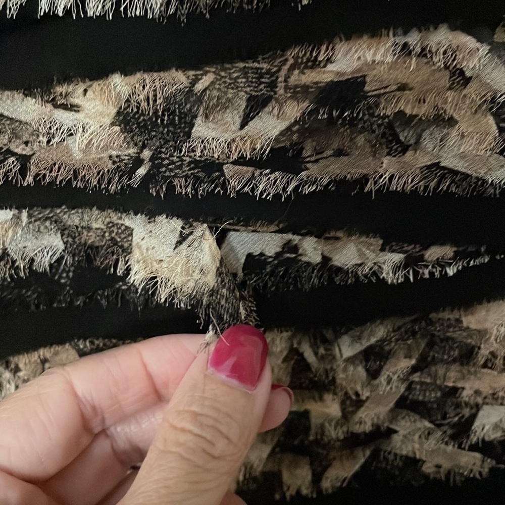 Diane Von Furstenberg Noelle Layer Silk Blend Mini Dress Size P - Picture 5 of 6